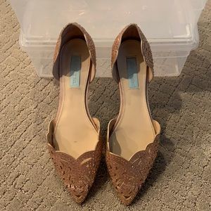 Blue by Betsy’s Johnson Blush Pointed Toe Flats